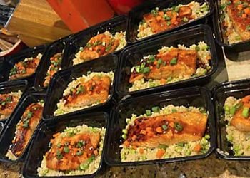 Salmon meals from Mr. Hippi