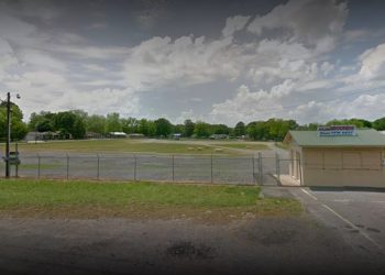 Marshall County Fairgrounds in the afternoon 