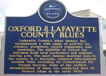 Oxford blues oxford court square sign 