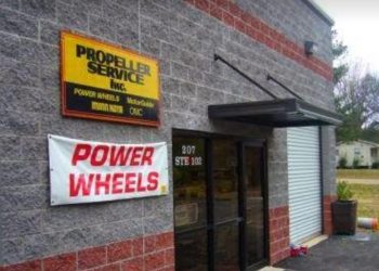 Exterior of Propeller Service building 