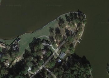 aerial view of Turtle Creek Boat Ramp