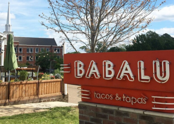 Exterior sign from Babalu 