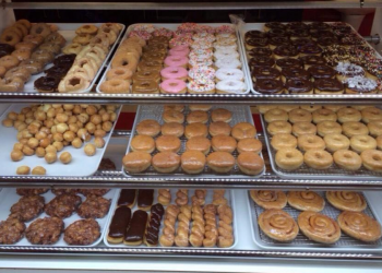 Interior of Daylight Donuts 