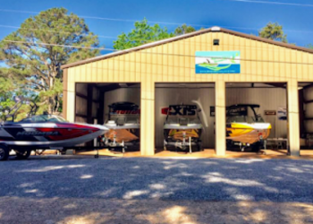 exterior of GBM marine in the afternoon 