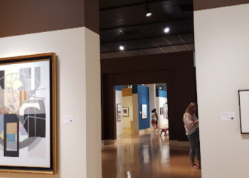 interior of mississippi museum of art 