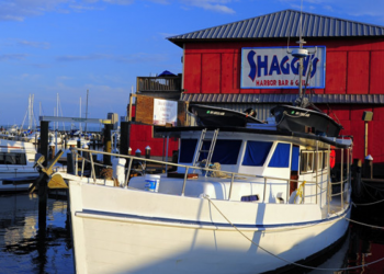 Exterior of Shaggy's on the Rez in the afternoon