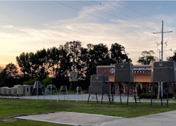 exterior of southern bound outdoors in the evening 