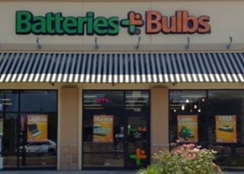 exterior of Batteries and Bulbs during the day