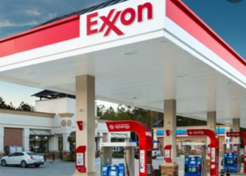 Exterior of Exxon