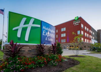 Exterior of Holiday Inn Express