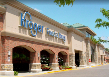 Exterior of Kroger 